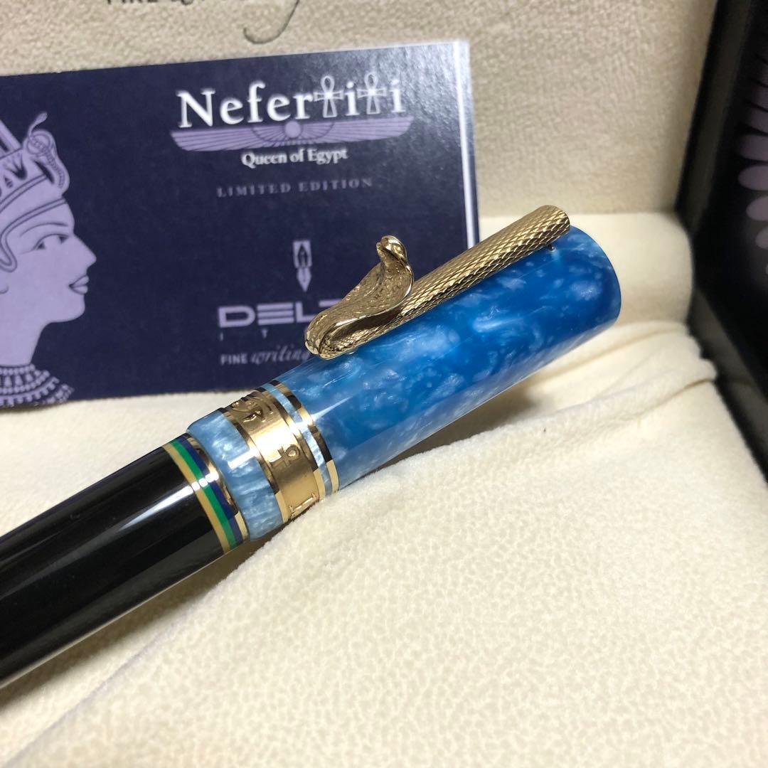 ☆新品 未使用 DELTA デルタ 万年筆 ネフェルティティ ニブF☆