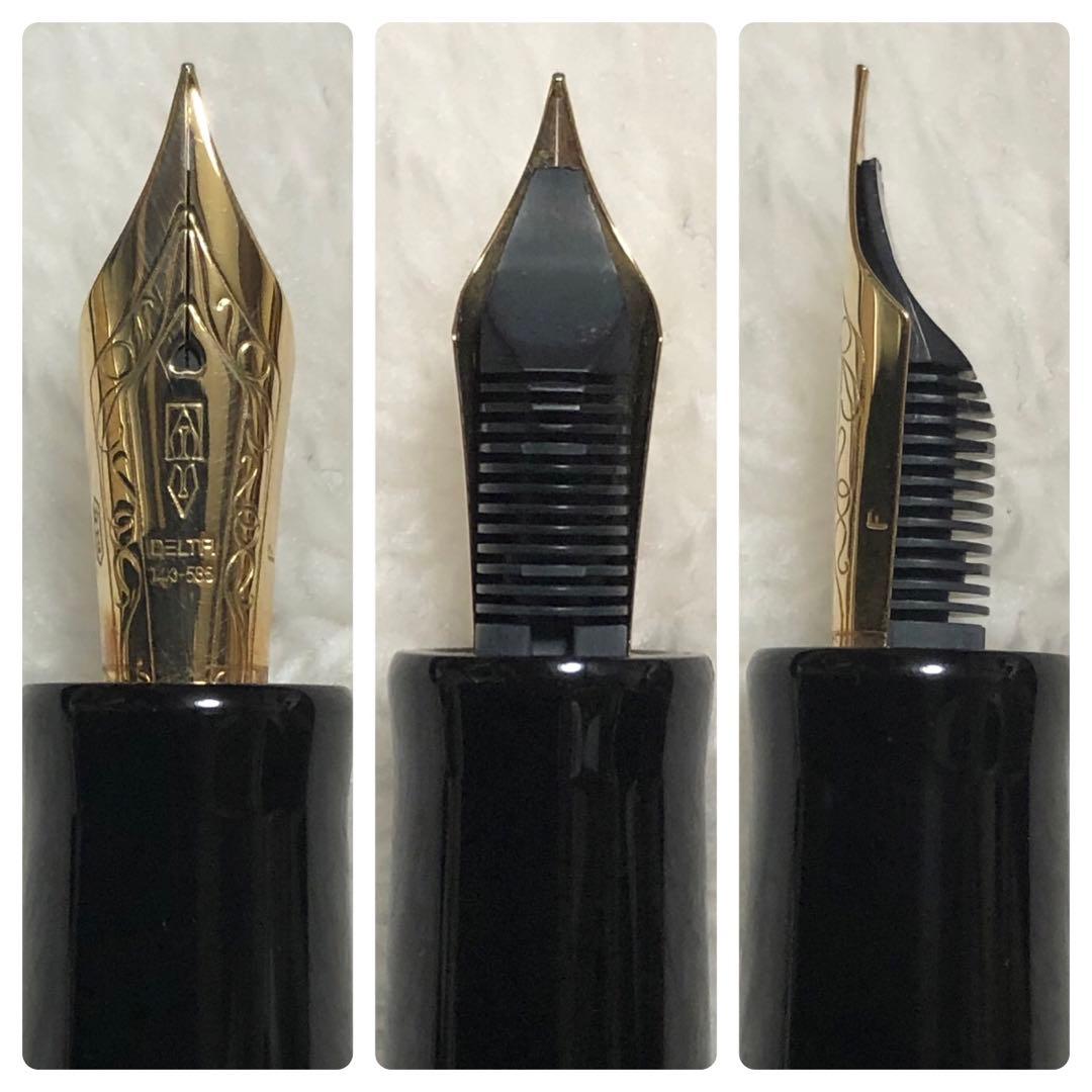 ☆新品 未使用 DELTA デルタ 万年筆 ネフェルティティ ニブF☆