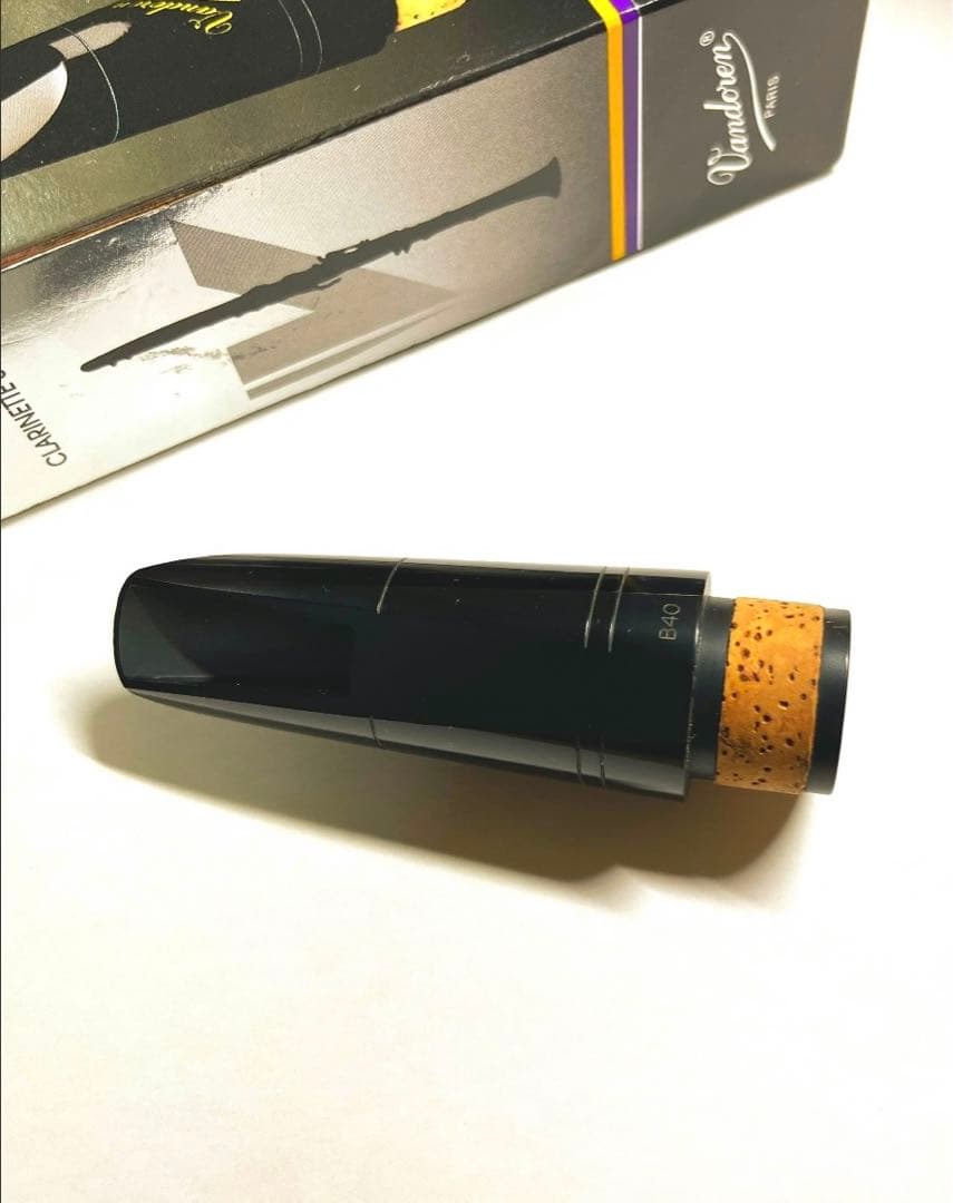 VandorenバンドレンB40 B♭クラリネット マウスピース キャップ付き