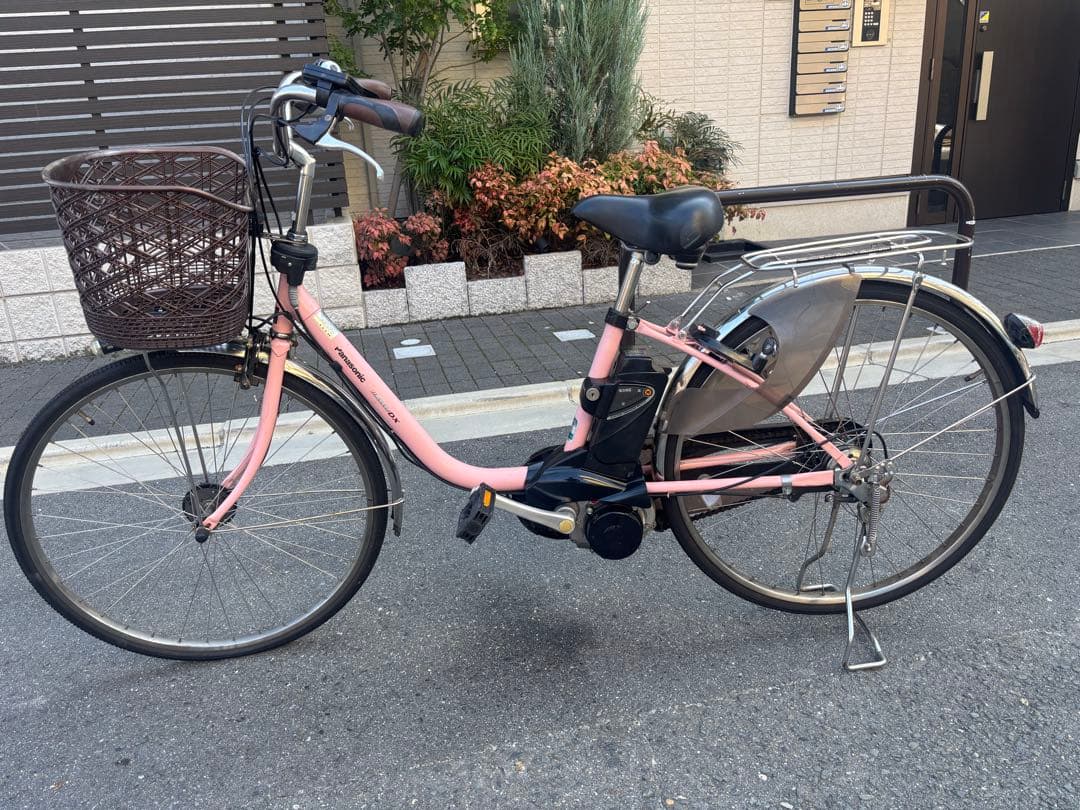 Panasonic電動アシスト自転車 ピンク シティタイプ