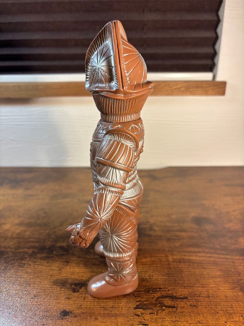 ブルマァク　ボーグ星人　当時物　ソフビ　美品　シルバー多め　マルサン