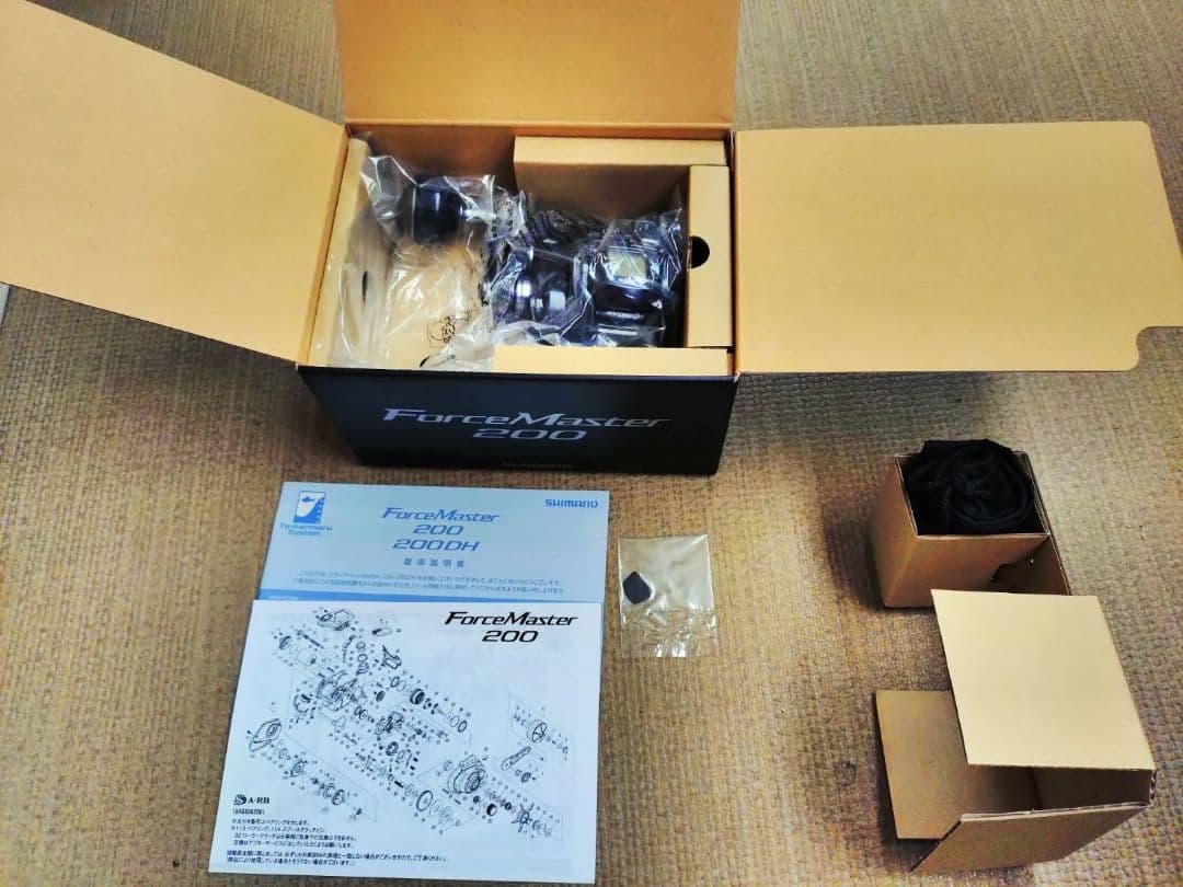 SHIMANO ForceMaster 200 電動リール 箱付き