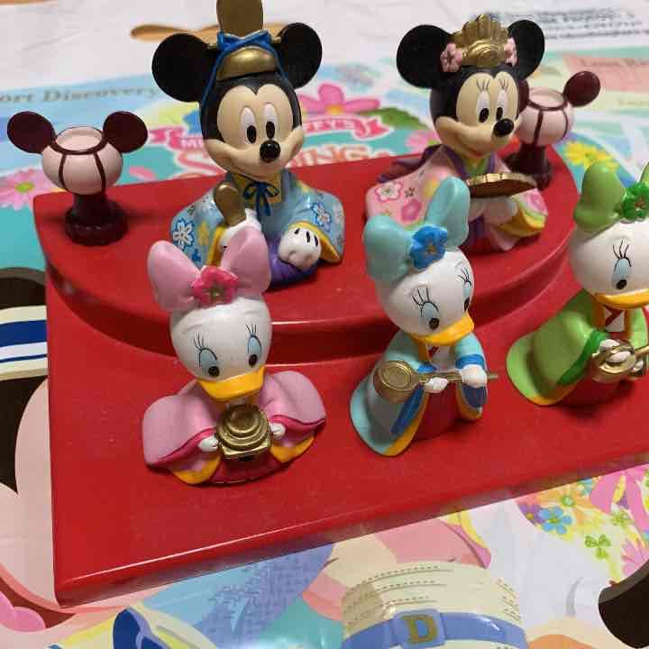 ディズニー ひなまつり 飾り物 置き物 ひな壇 ミッキー ミニー