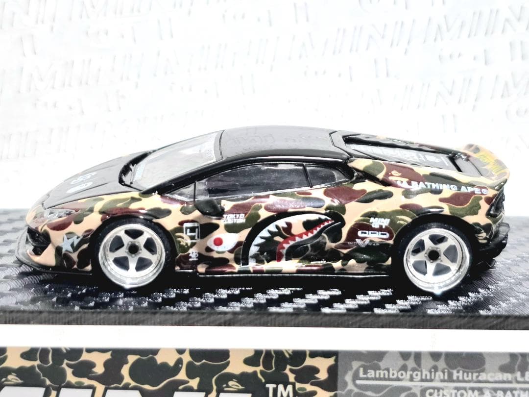 限定 LBWK Mini GT BAPE LAMBORGHINI + ケース付き