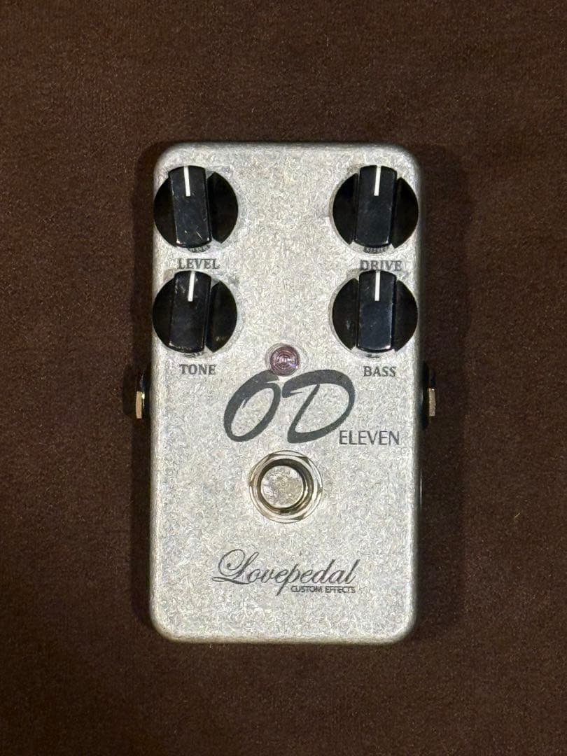Love Pedal OD Eleven エフェクター RAW Silver
