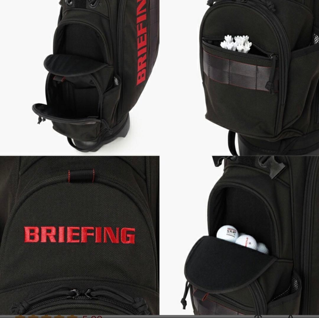 ブリーフィング ゴルフ キャディバッグ スタンドBRG253D03 ベージュ