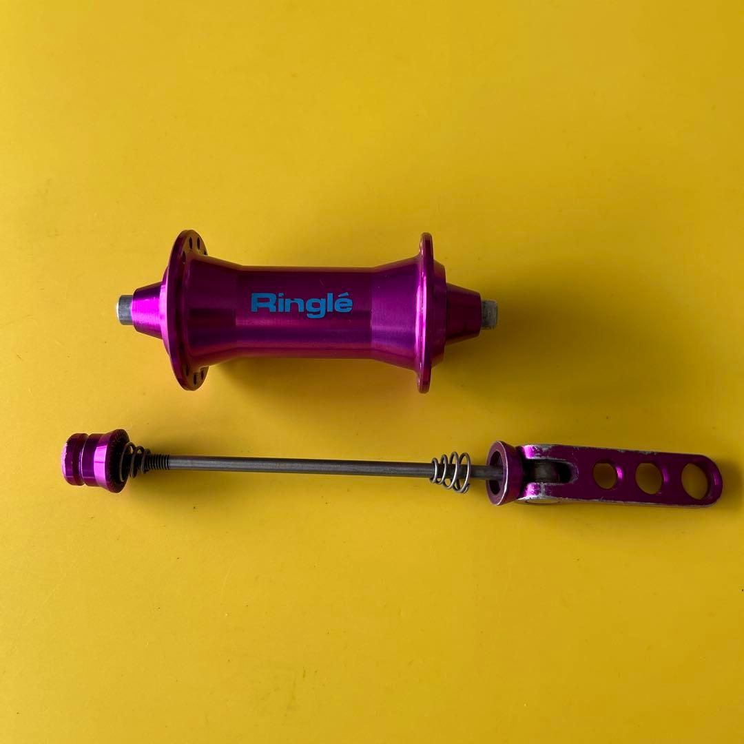 Ringle フロントハブ28H チタンフロントスキュワーセット