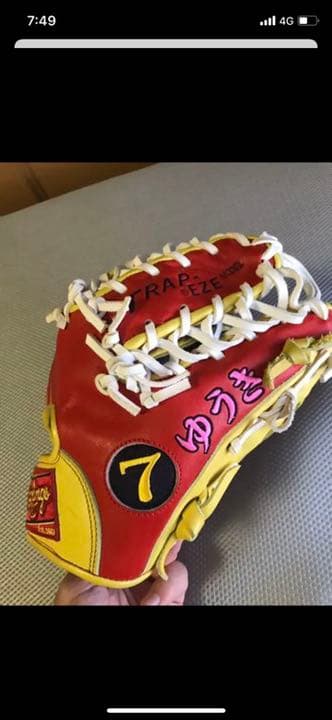 値下げ　野球 ローリングス 軟式用 オーダーグローブ 内野手 草野球