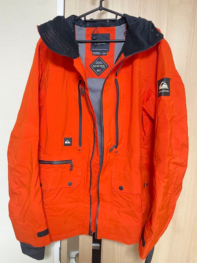 クイックシルバー スノーボード ジャケット メンズ Sサイズ GORE-TEX