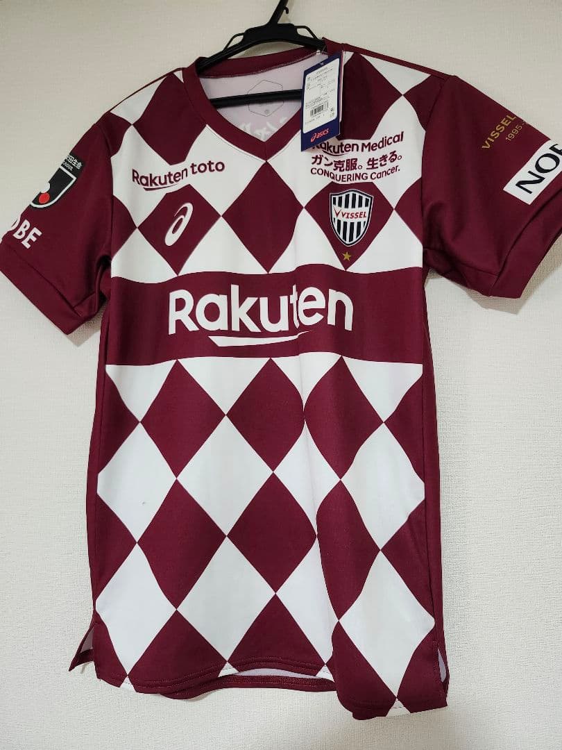ヴィッセル神戸 イニエスタ サイン サッカー ユニフォーム Jリーグ アシックス