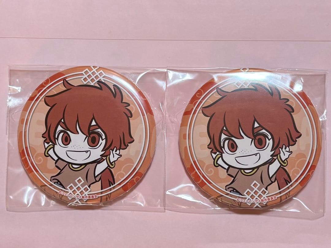 フェ〜レンザイ　くじメイト　ビッグ缶バッジ　コウガイ　4個