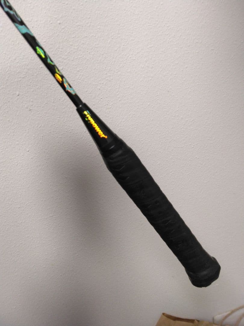 バドミントンラケット ブラック グリーン