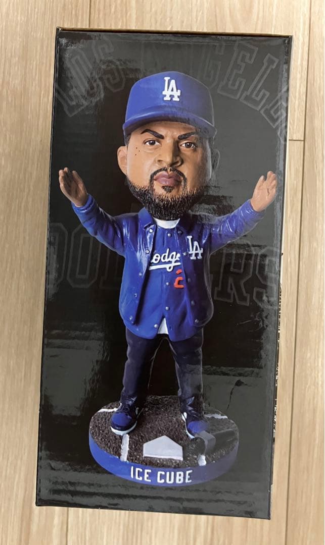 2025年6月21日ドジャース戦でもらったアイスキューブのボブルヘッド