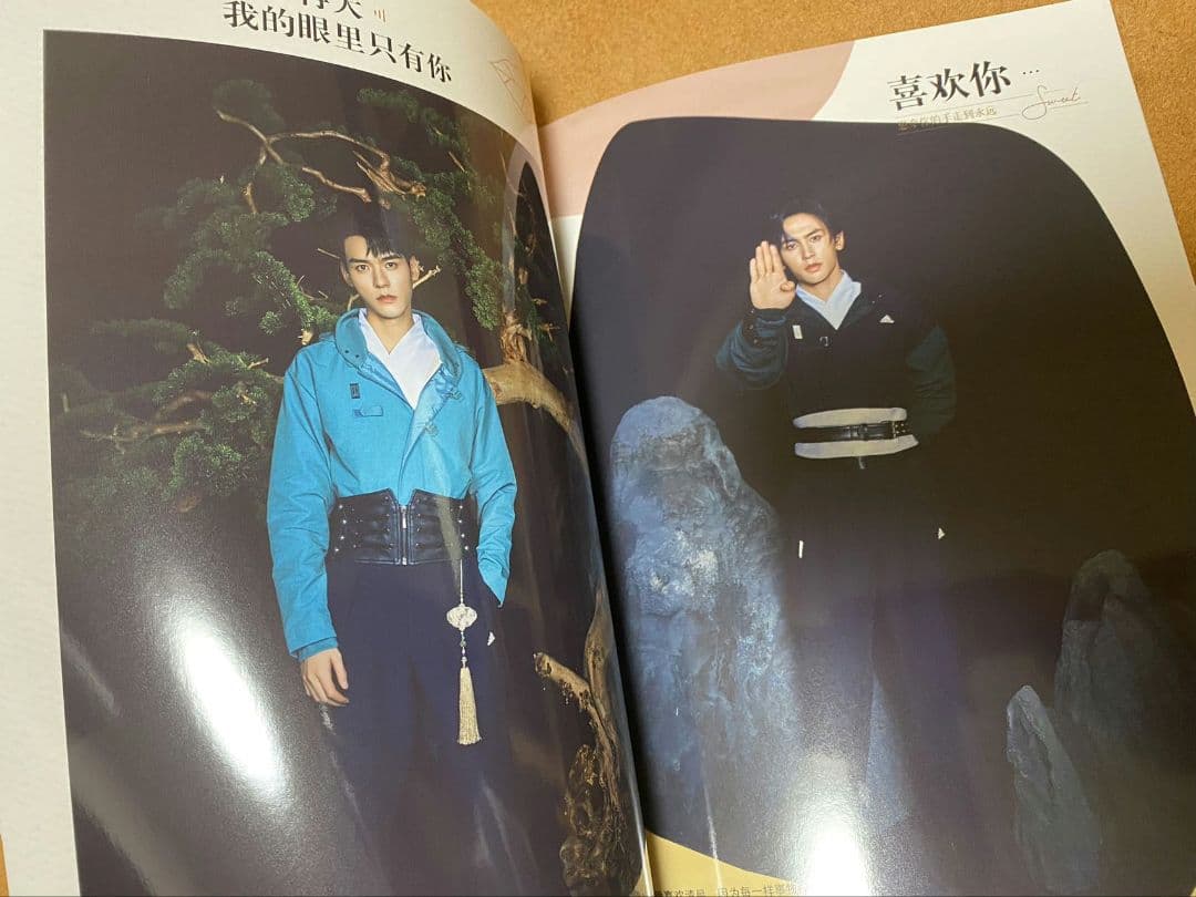 山河令　ゴンジュン・張哲瀚　BAZAAR 写真集