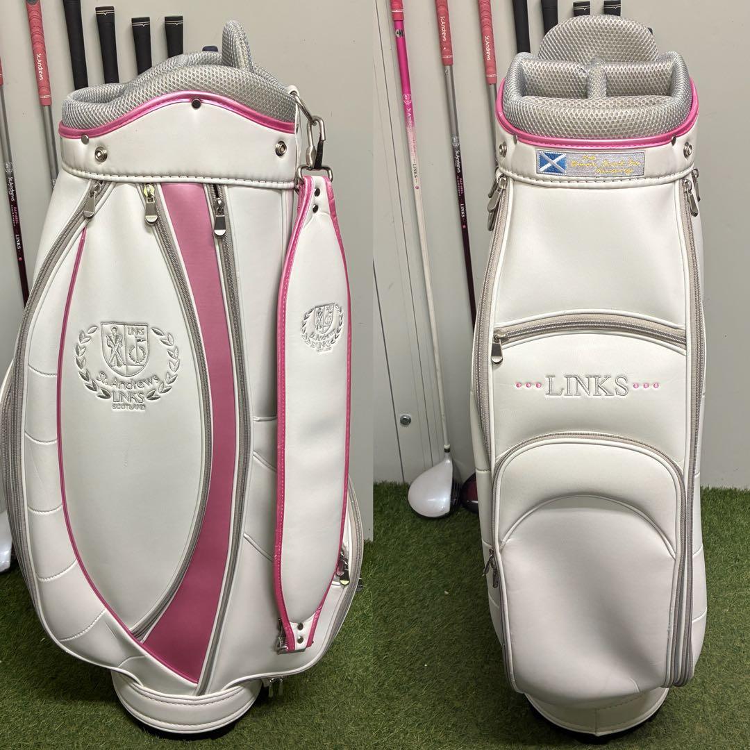 レディースゴルフクラブセット【St Andrews】【ZOFFY】【初心者用】★