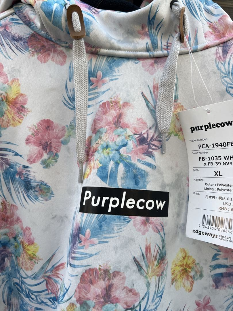 Purplecow パーカー スノボウェア スノーボードウェア