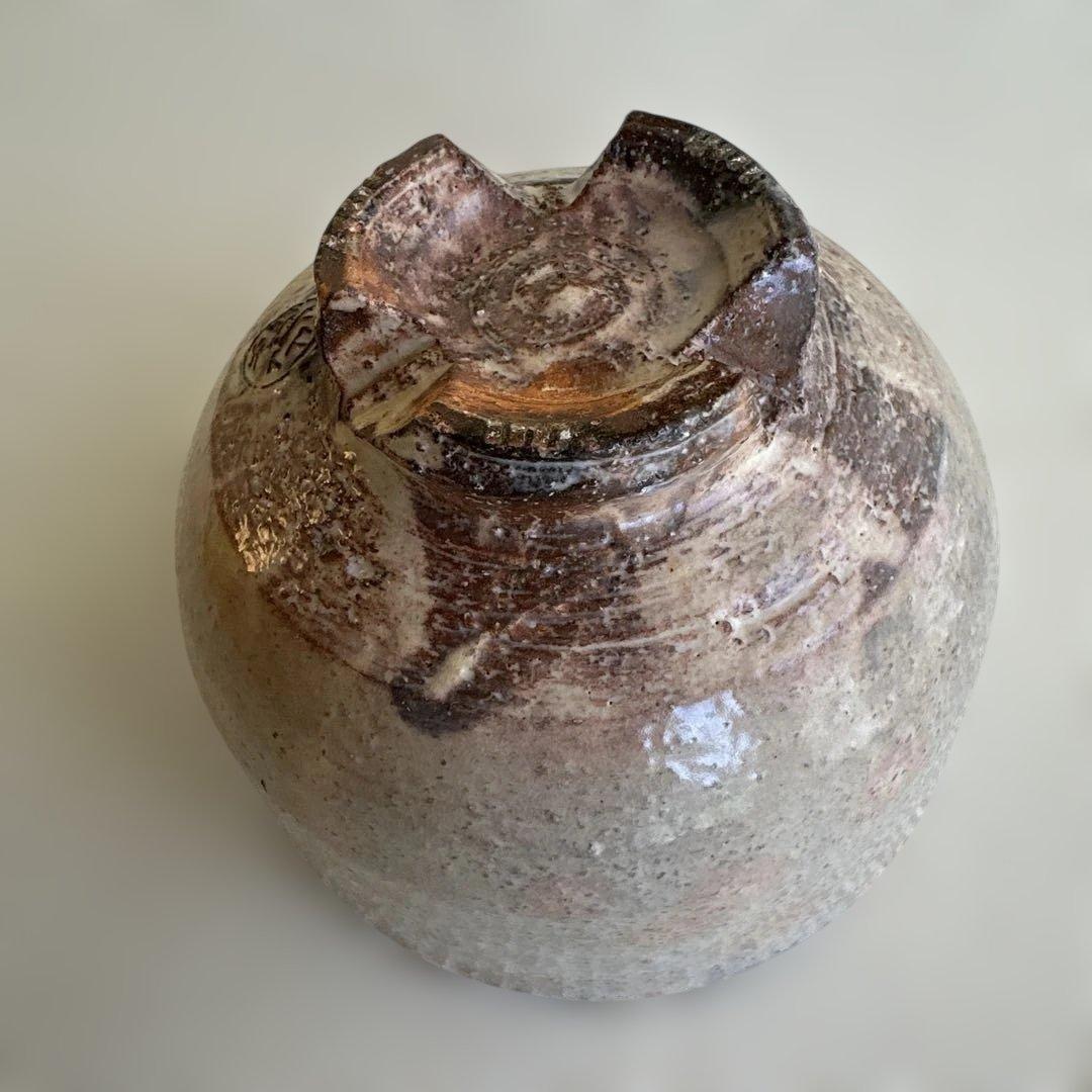 ★ 萩焼　茶盌　15代坂倉新兵衛　★ 銘：羽衣　★ 表千家14代而妙斎箱書