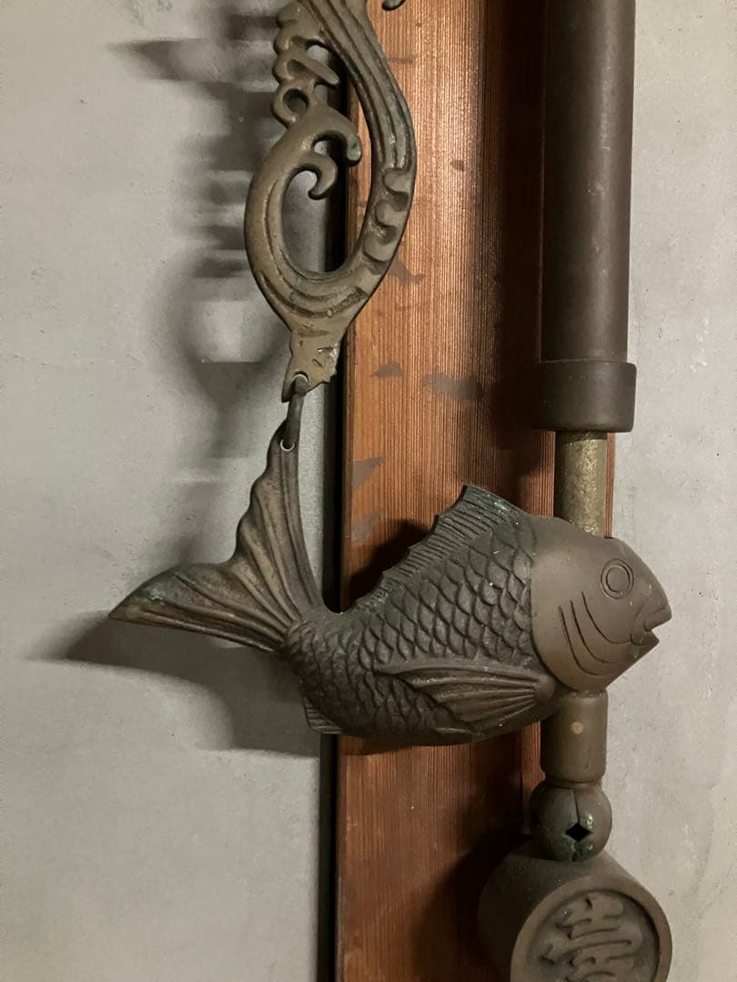 レトロ　自在鉤　囲炉裏