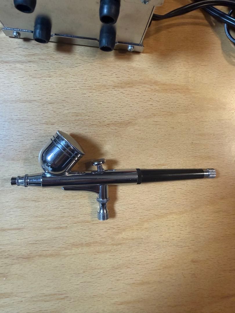 クレオス　プチコン　水抜きシステム　エアブラシセット