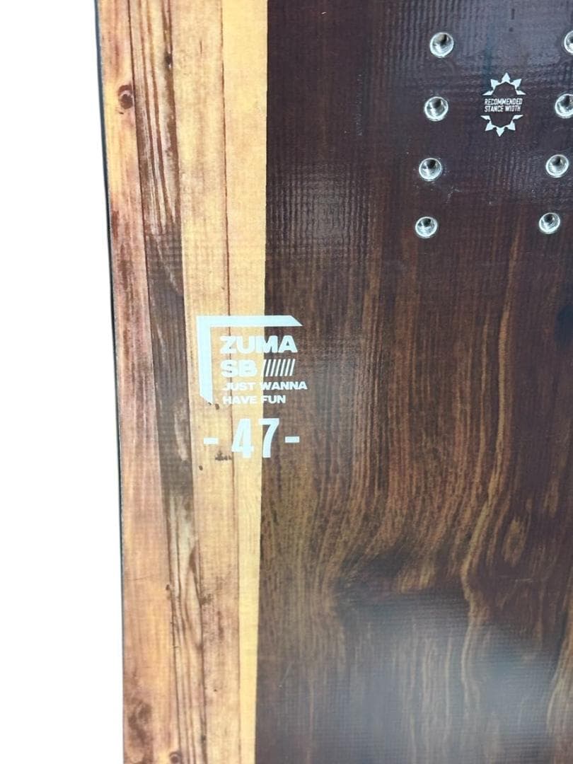 ZUMA スノーボード 板 FONTY 24-25モデル　147cm