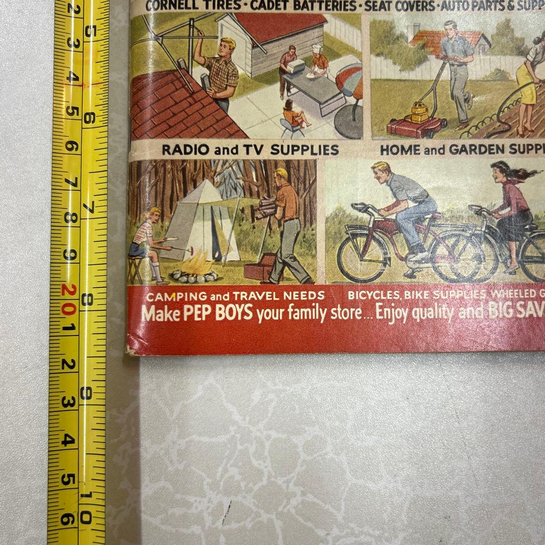 1962 年ビンテージPep Boys カタログ１冊