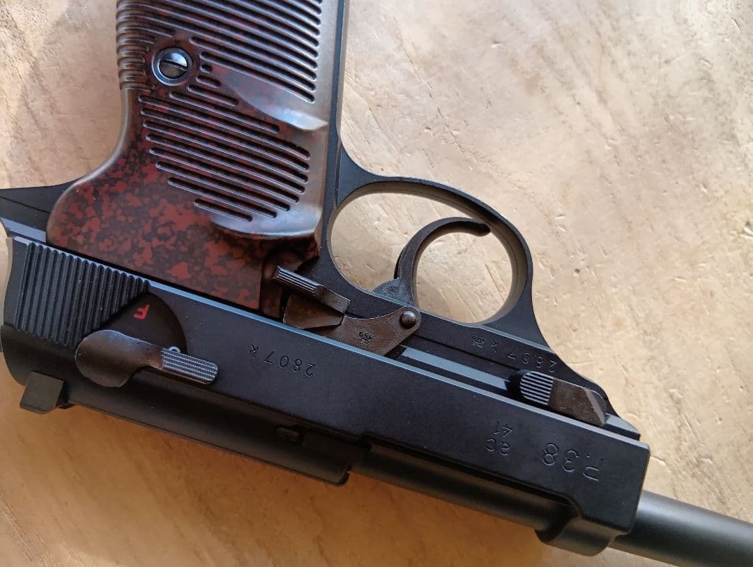 マルゼン P38 ガスガン ABS樹脂製安全出力基準適合製品ＪＡＳＧ