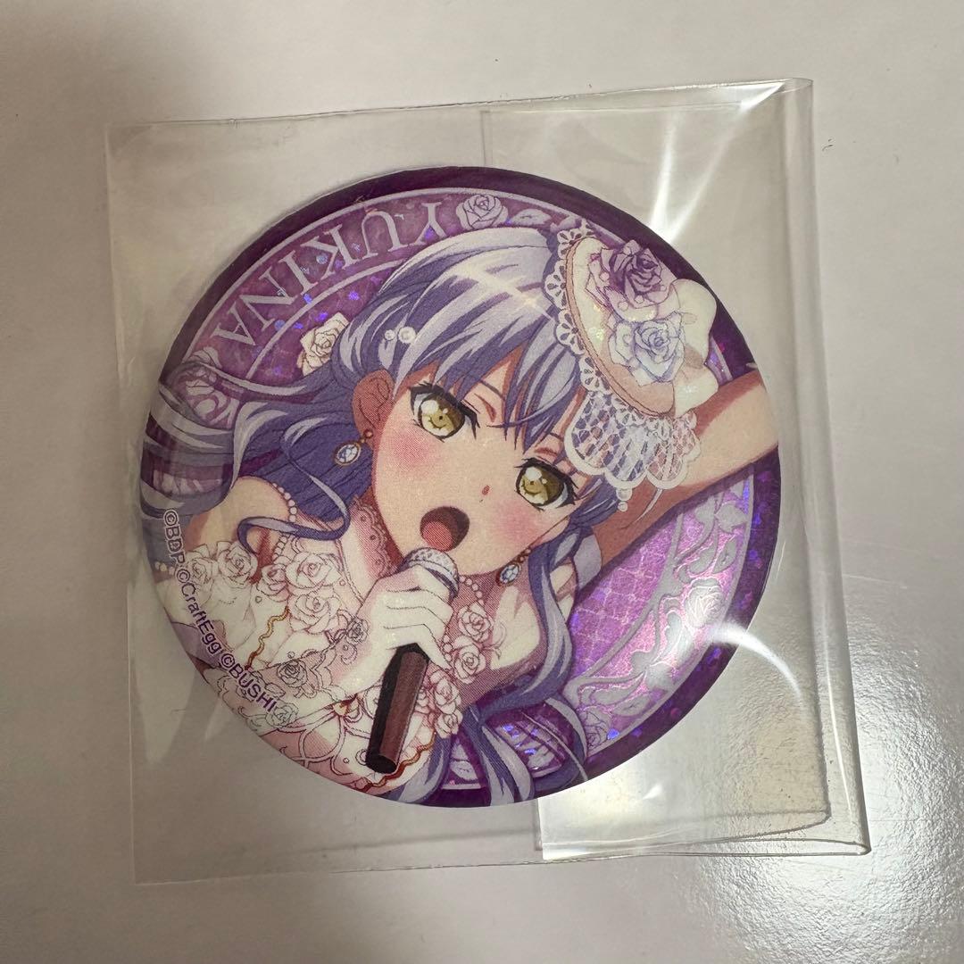 バンドリ！湊友希那　富士急　ホログラム缶バッジ