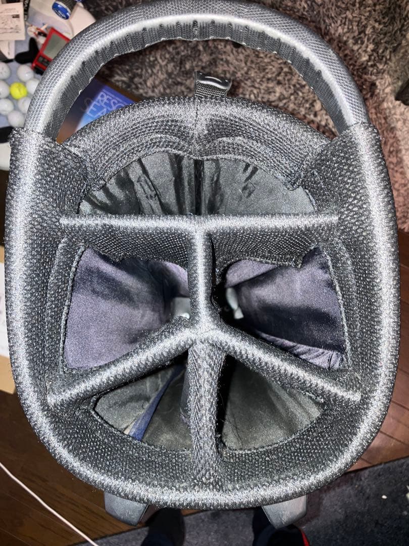 限定ブリーフィング ×ビームスゴルフ デニム スタンドキャディバッグ コラボ