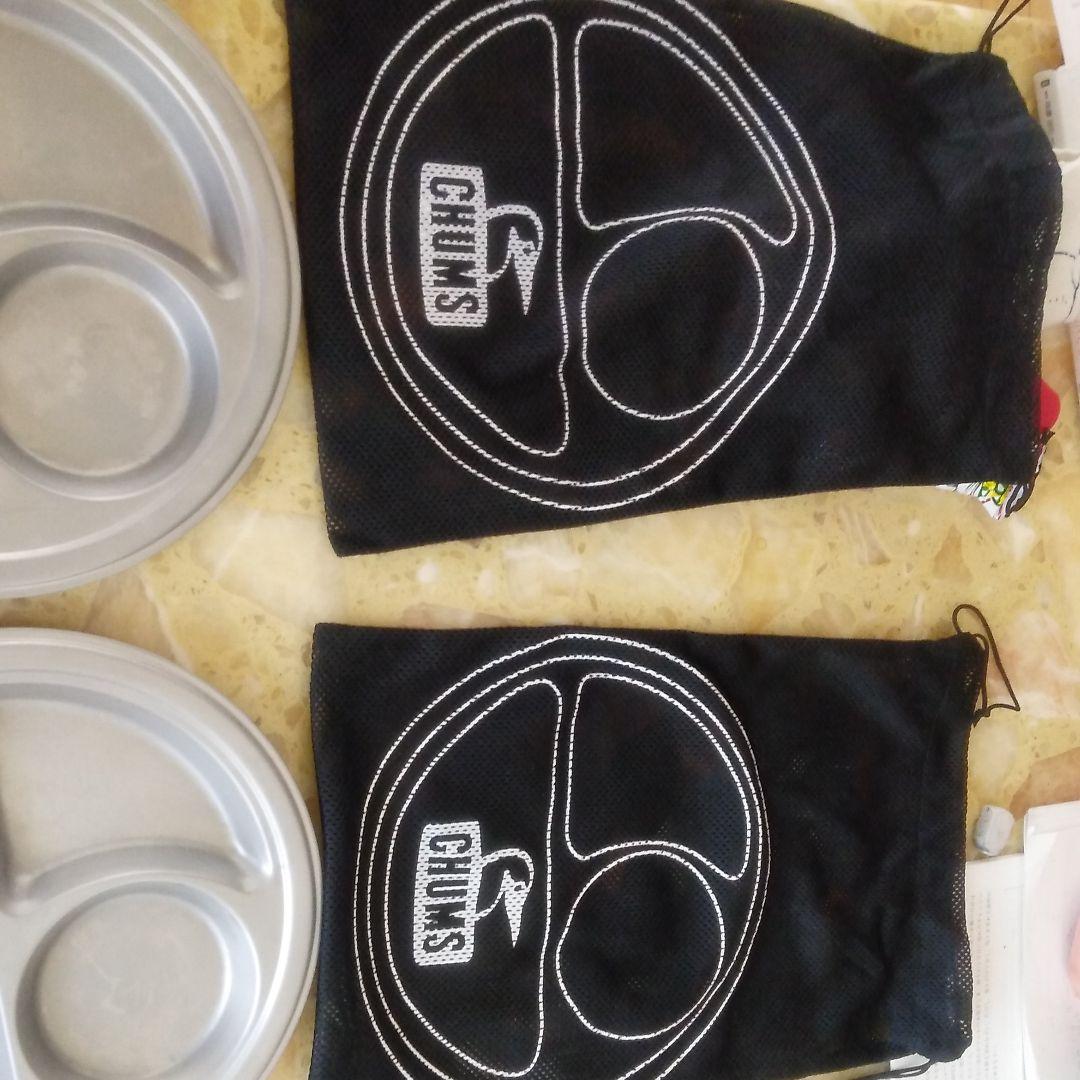 chumsメタルプレート2枚セット　未使用