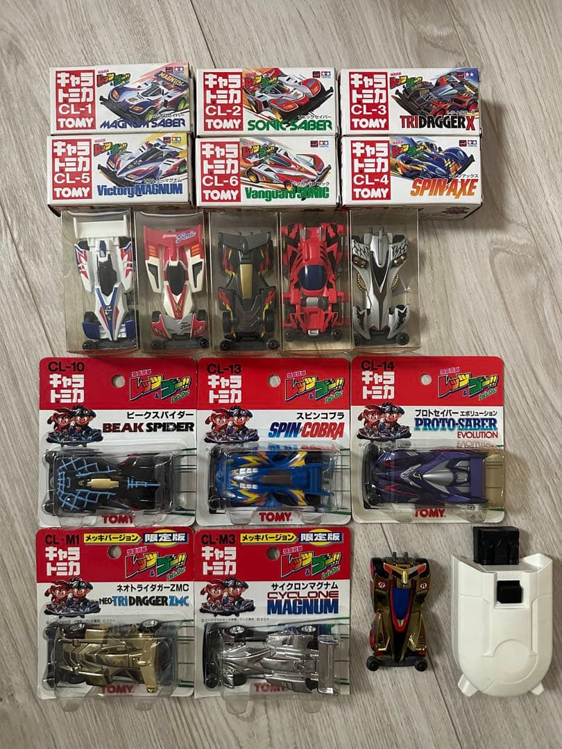 【希少品】爆走兄弟レッツ＆ゴー　キャラトミカまとめ売り