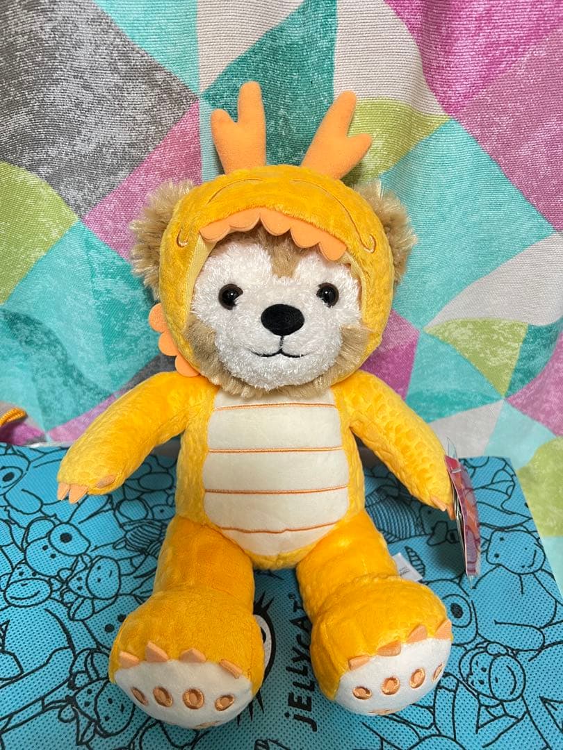香港ディズニー限定 ★ss ぬいぐるみ7点セット★ 辰年 干支龍