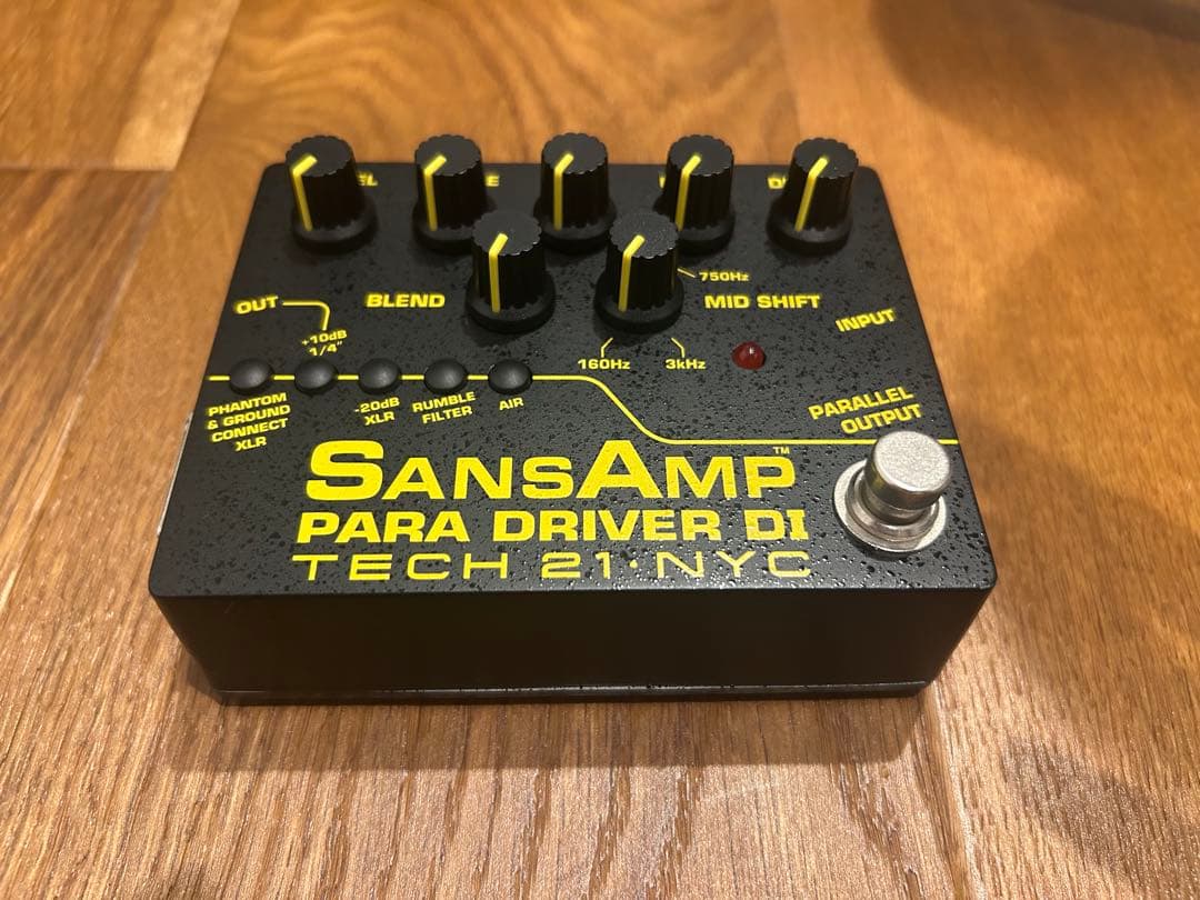 ギター Tech 21 SansAmp Para D DI