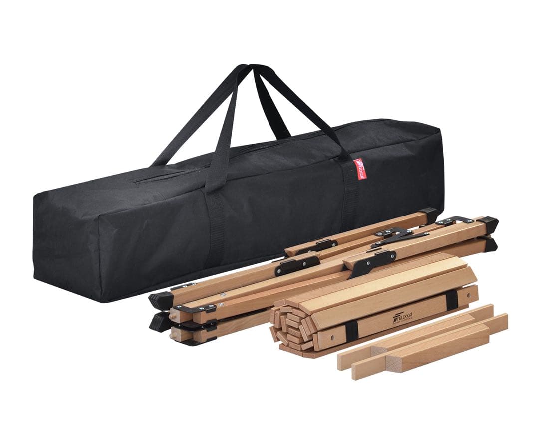 ほぼ新品　折りたたみ式木製アウトドアキッチンテーブル