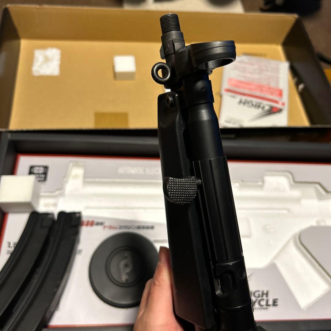 【電子トリガー搭載】東京マルイ　mp5a5 ハイサイクル　電動ガン