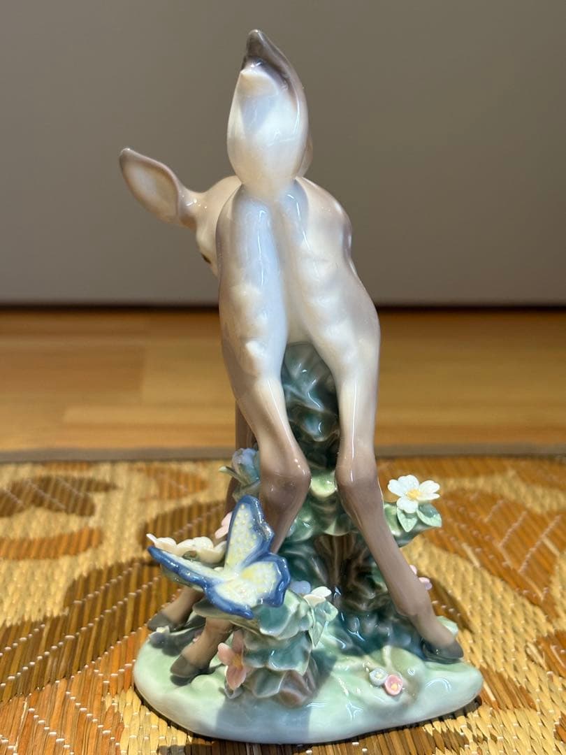 【LLADRO】小鹿（おどろき）　絶版品　専用箱付き