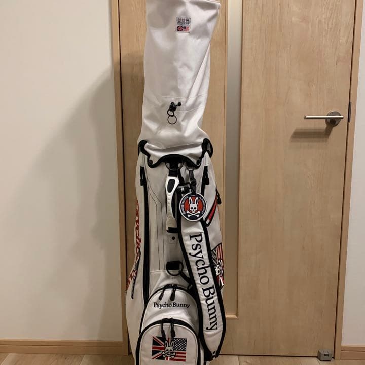 Psycho Bunny キャディバッグ 白
