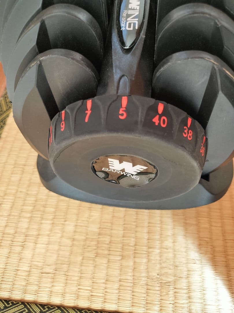 BARWING 可変式ダンベル 40kg x 2個セット★2/2