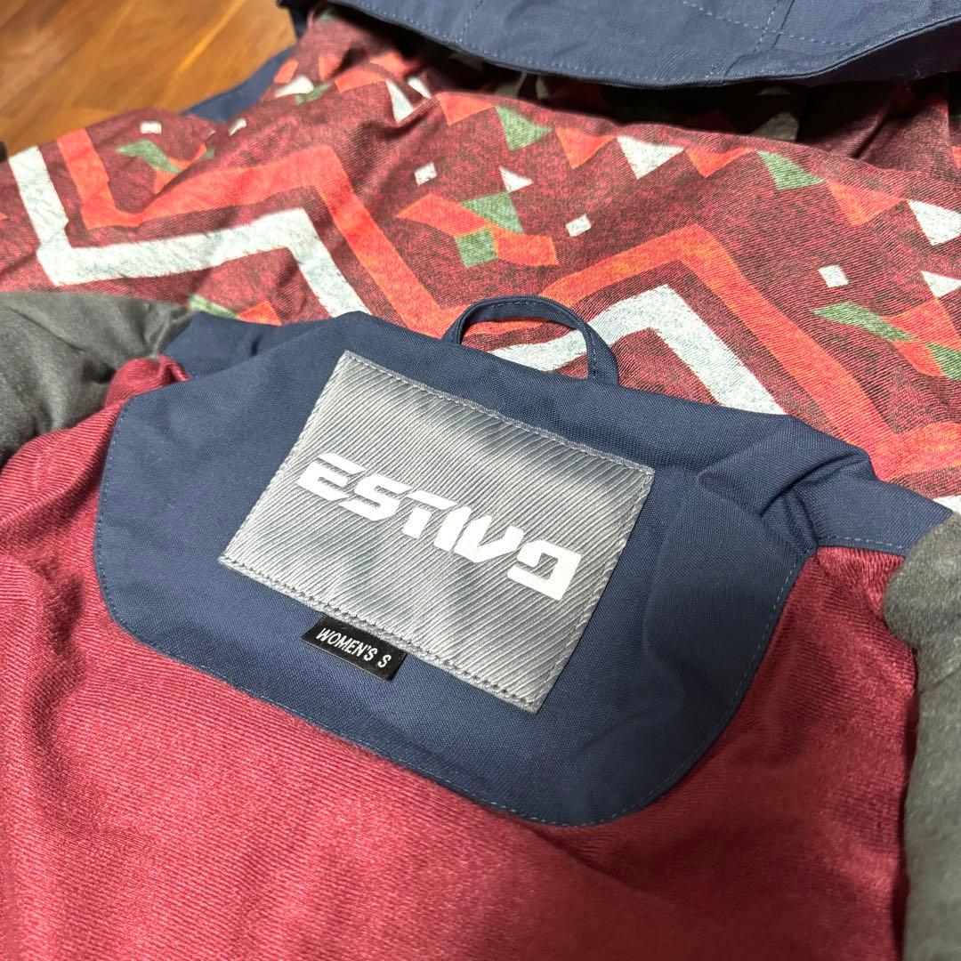 ＊即日発送＊　エスティボ　ESTIVO　スノーボードウェア上下セット　女性用　S