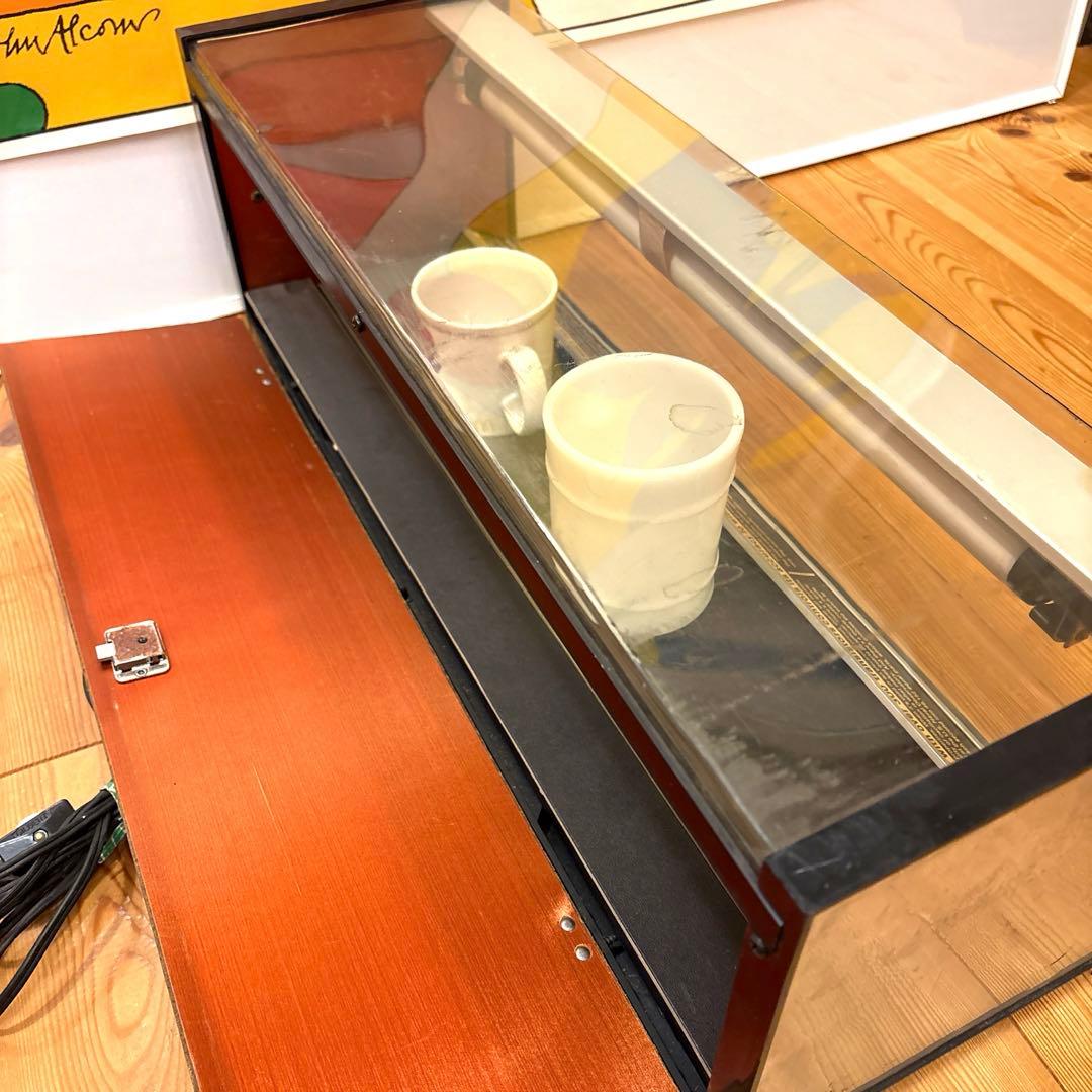 1970年代　タイメックス　ライトアップショーケース　ファイヤーキング　シェルフ