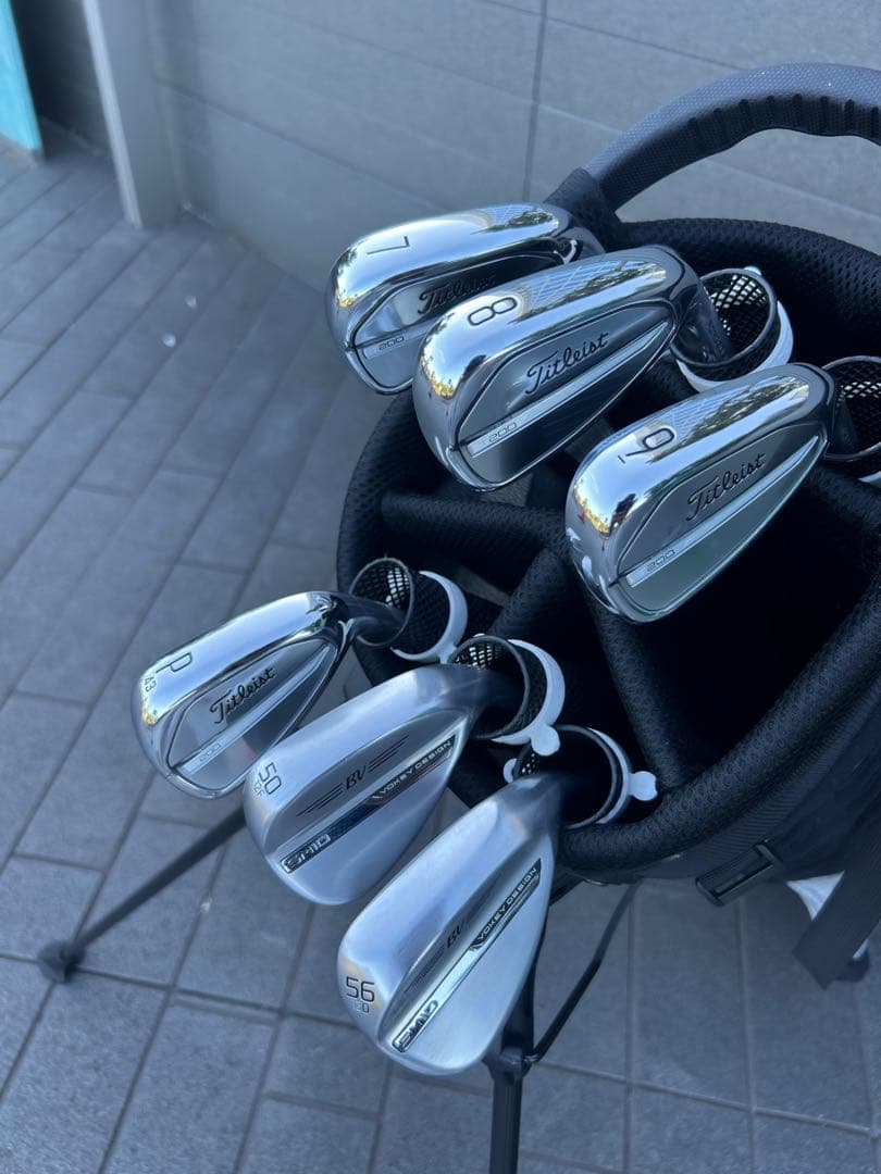 ★美品★短尺アイアン・ウェッジ6本★ タイトリスト T200（2023）SM10