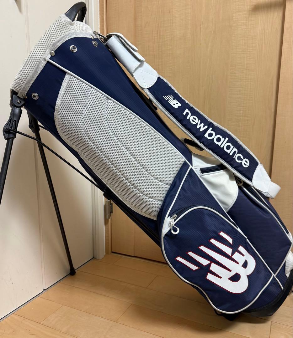 美品★ニューバランス★スタンドキャディバッグ★ゴルフ★ゴルフバッグ★アスリート
