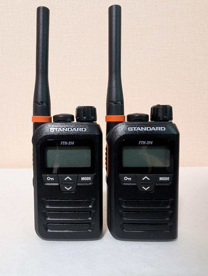 スタンダード 特定小電力トランシーバー FTH-314 2台フルセット