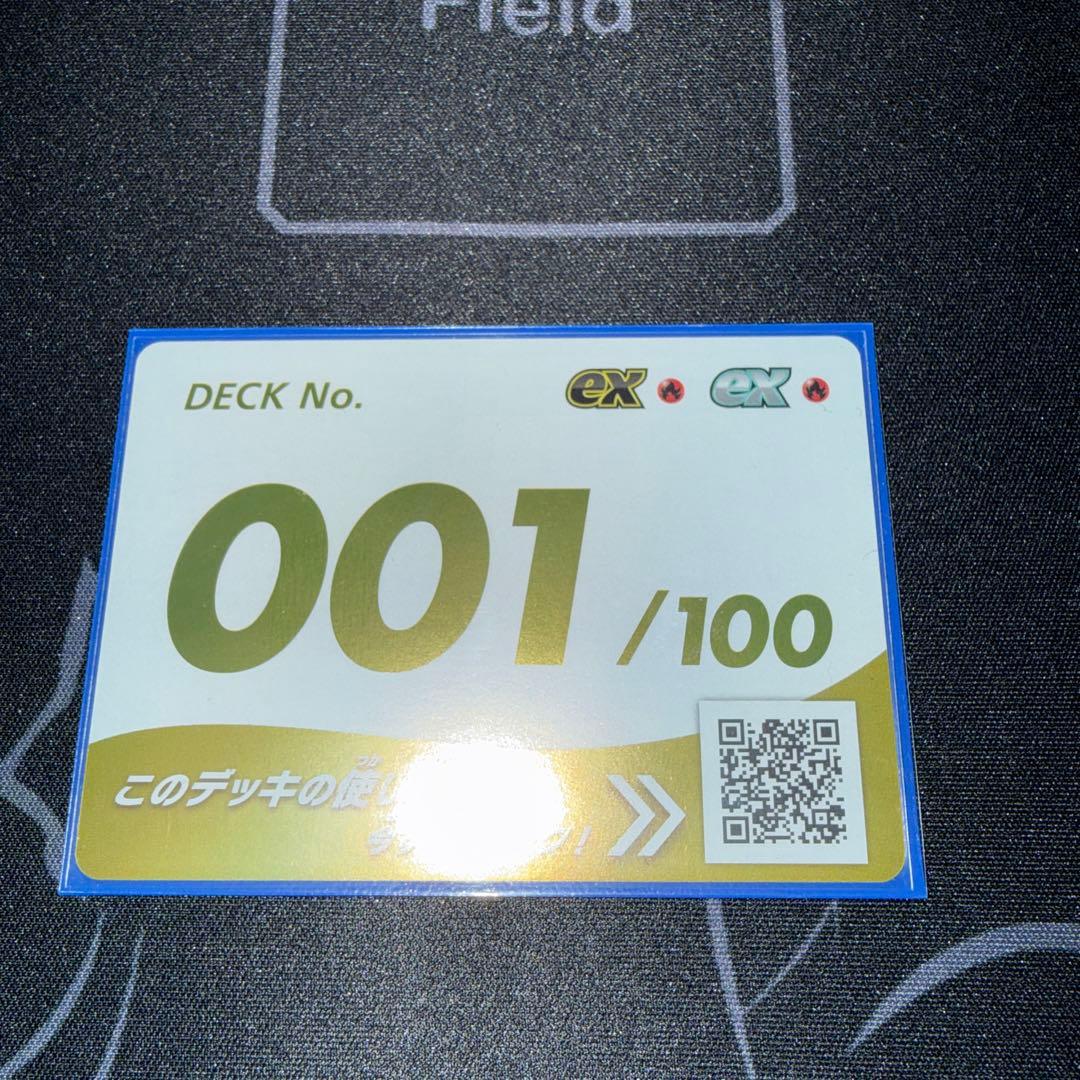 メガリザードンY ex スタートデッキ100 001/100 MUR