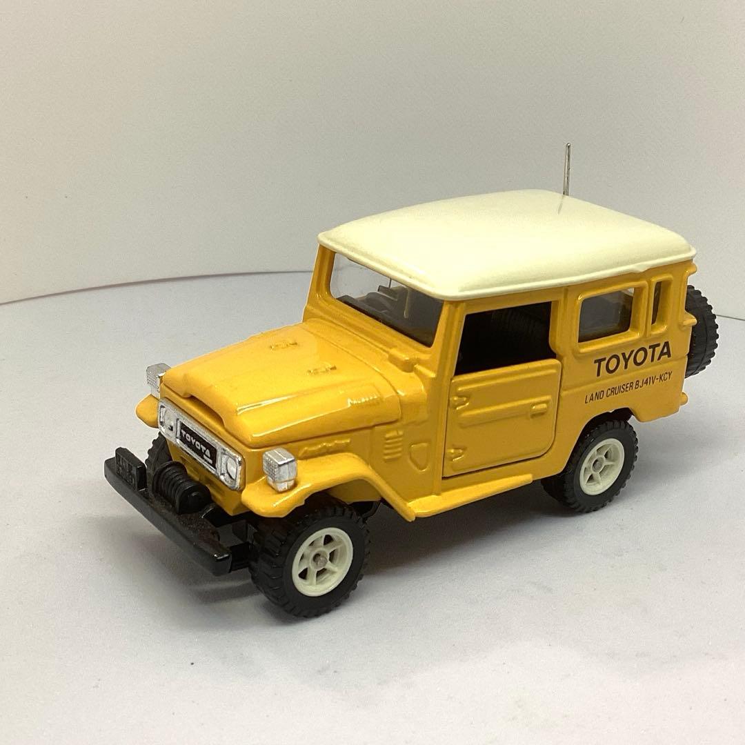 トミカ ダンディ　ランドクルーザー40 希少色イエロー 絶版レア美品