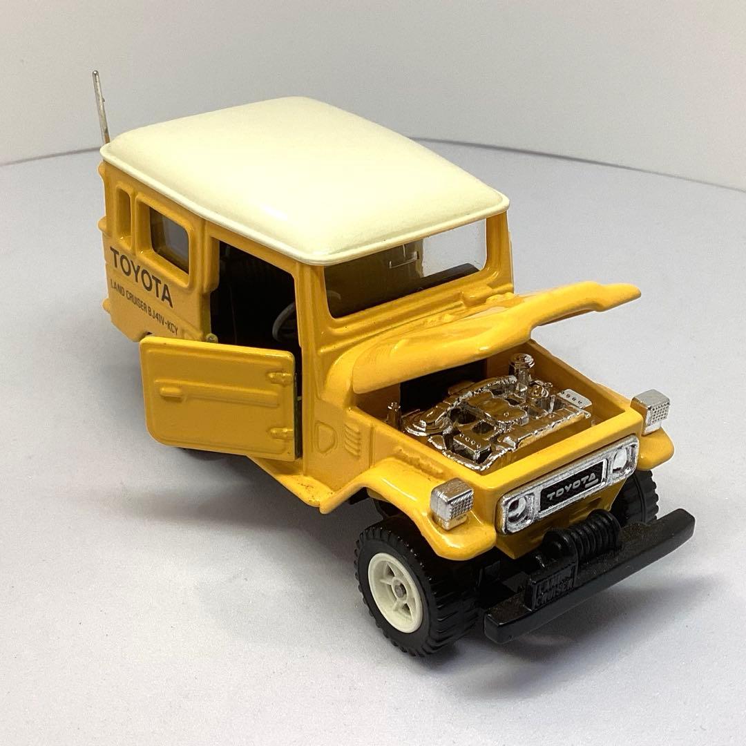 トミカ ダンディ　ランドクルーザー40 希少色イエロー 絶版レア美品