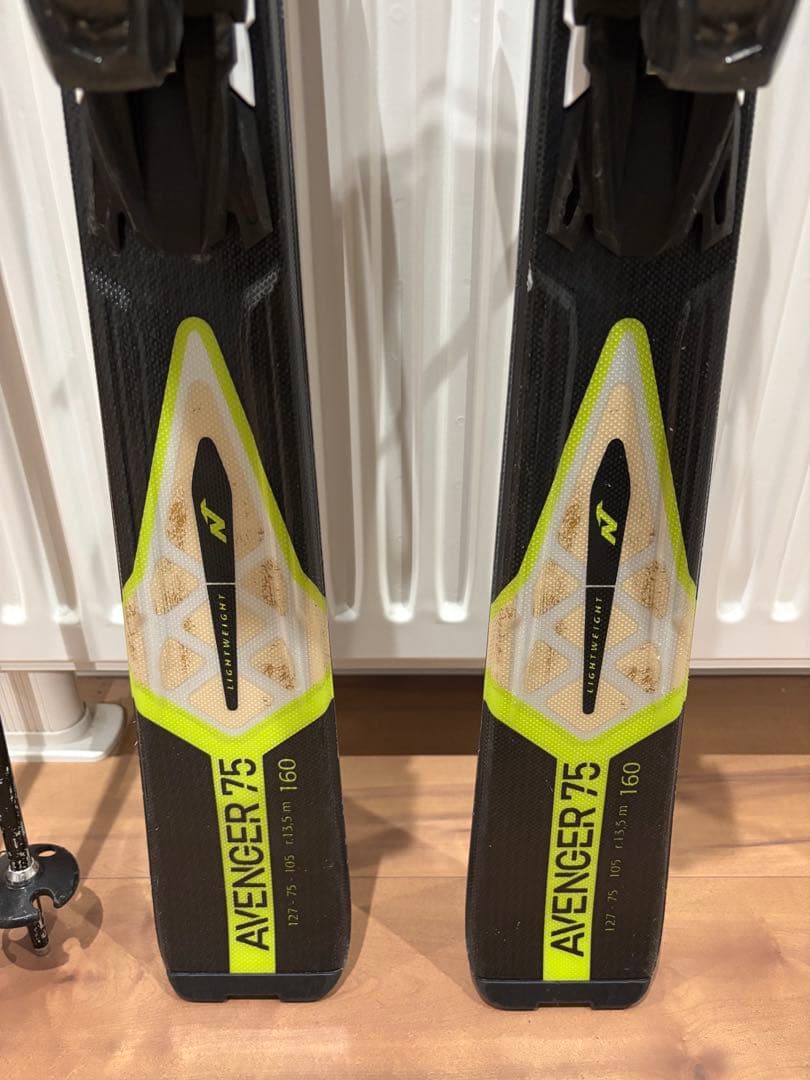 NORDICA AVENGER 75 160cm バインディング・ストック付き