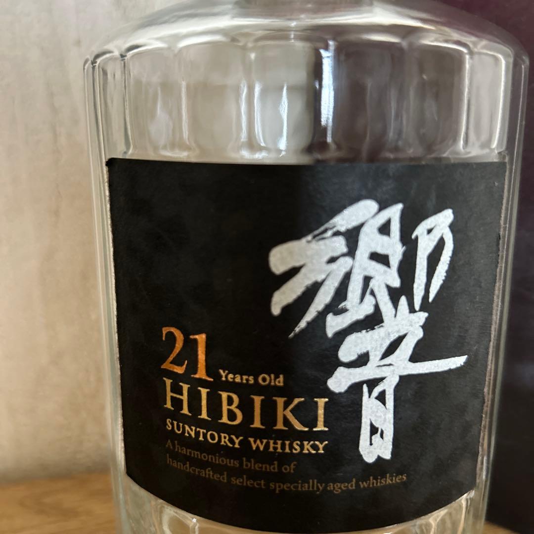 サントリー ウイスキー 響21年 700ml 空瓶空箱