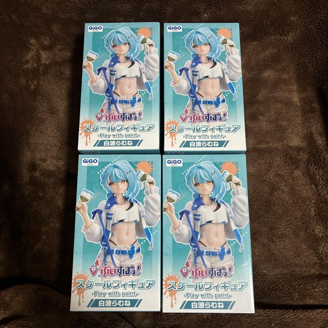 ぶいすぽっ！　スケールフィギュア　猫汰つな＆白波らむね　8点セット