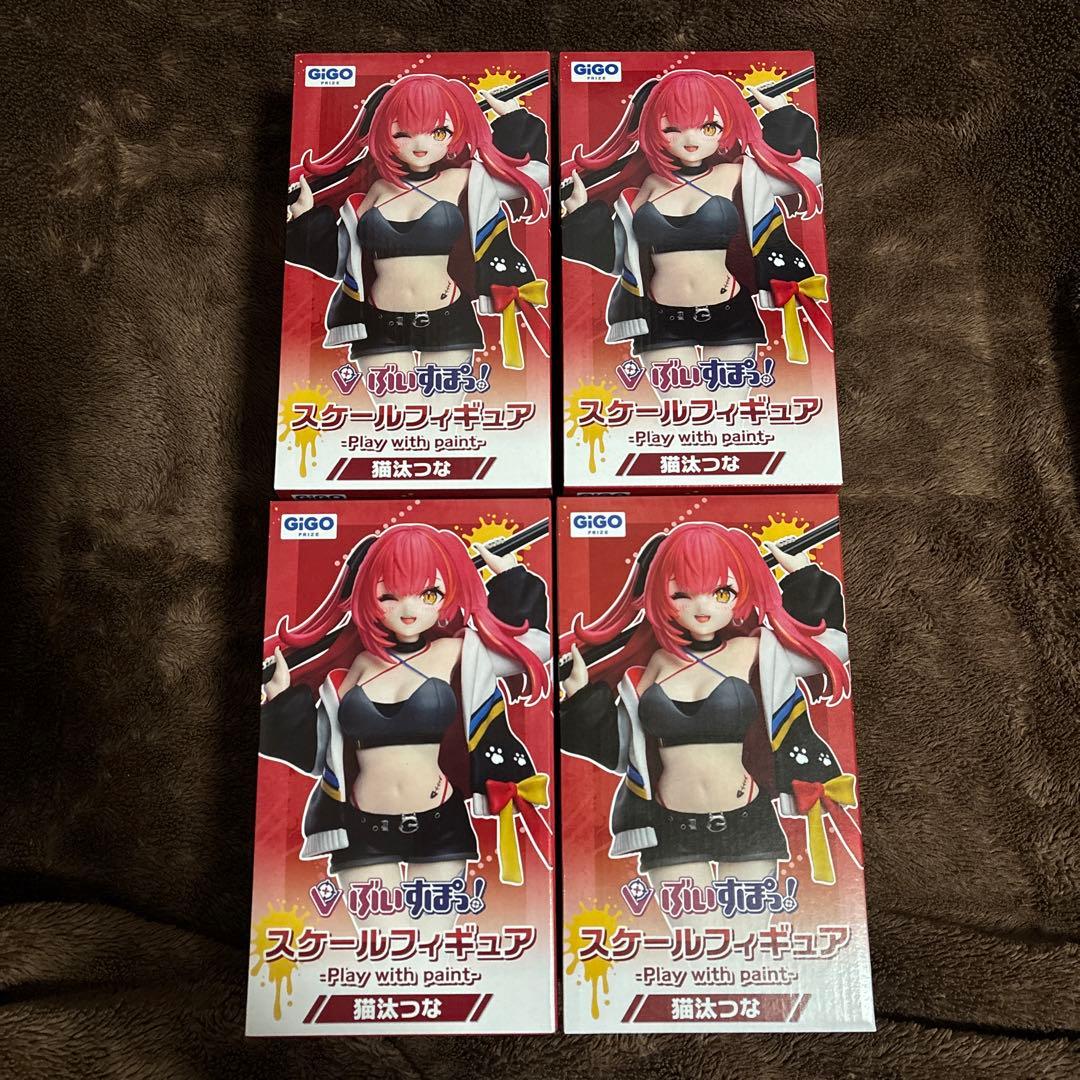 ぶいすぽっ！　スケールフィギュア　猫汰つな＆白波らむね　8点セット
