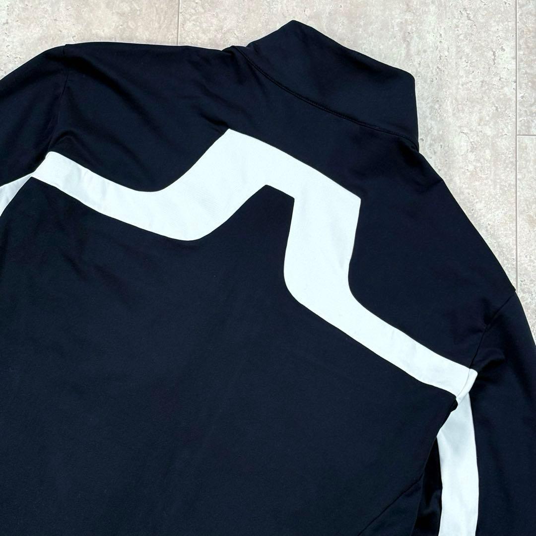 ジェイリンドバーグ J.LINDEBERG バックブリッジ ブルゾン 薄手 L